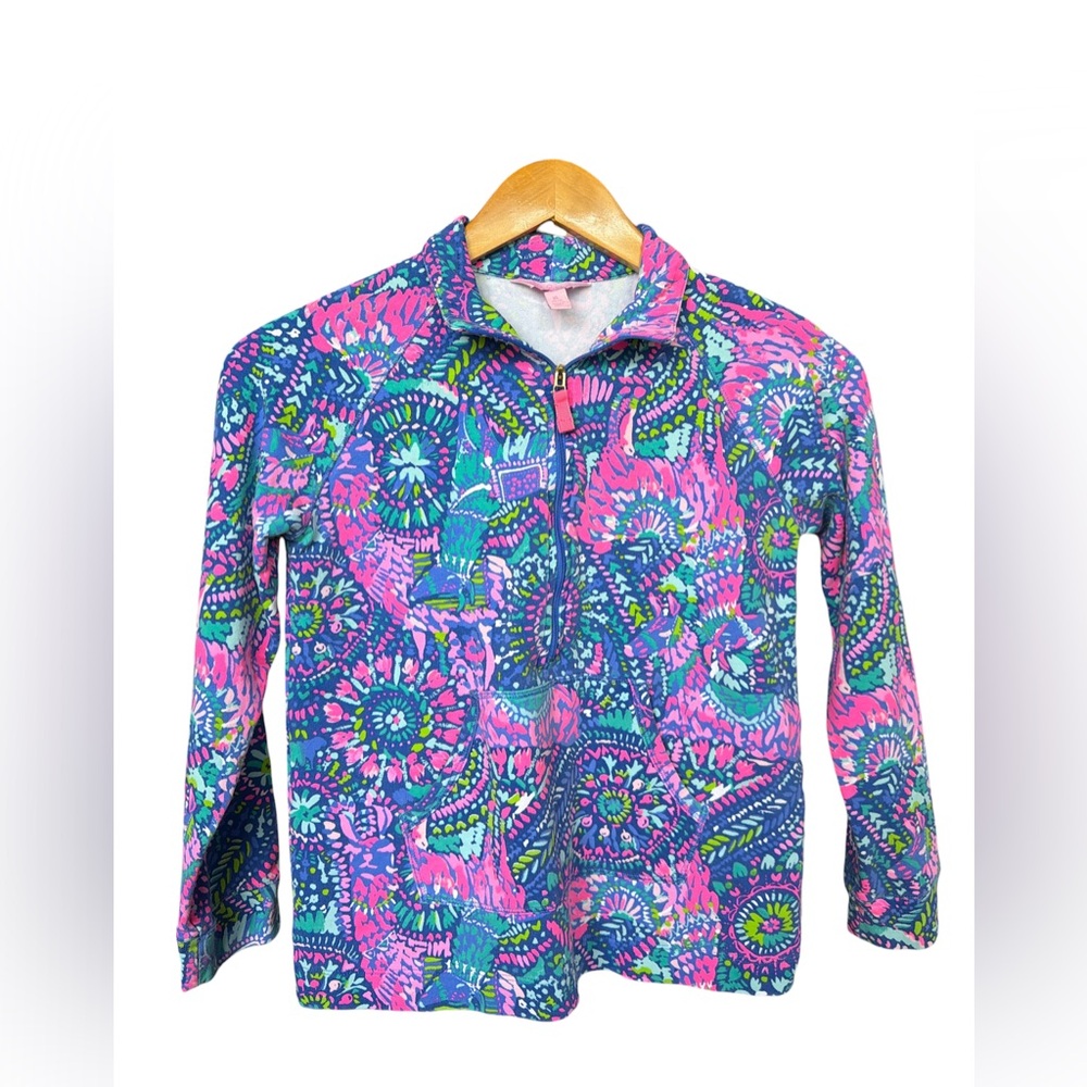 Lilly Pulitzer Quarter-Zip Pullover Youth XL